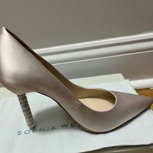 Sophia Webster ‘Wifey for Lifey’ satin pumps sz 6.5